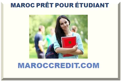 MAROC PRÊT POUR ÉTUDIANT 2026-2027