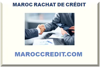 MAROC RACHAT DE CRÉDIT 2026-2027